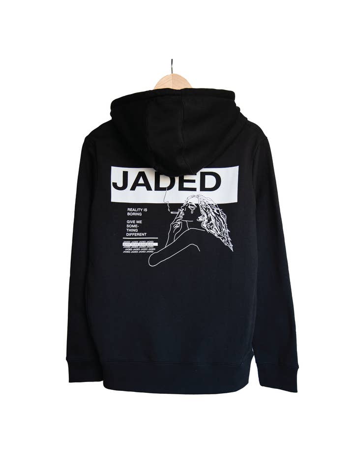 Jaded // Organic Sweatshirt // Black for wholesale by Blasé Affair
