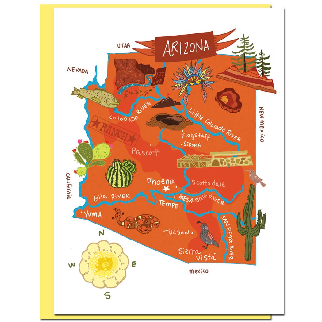 Allport Editions – wholesale Vardagliga hälsningskort – Hej USA Card Series - ALLA 50 STATER HÄR!4