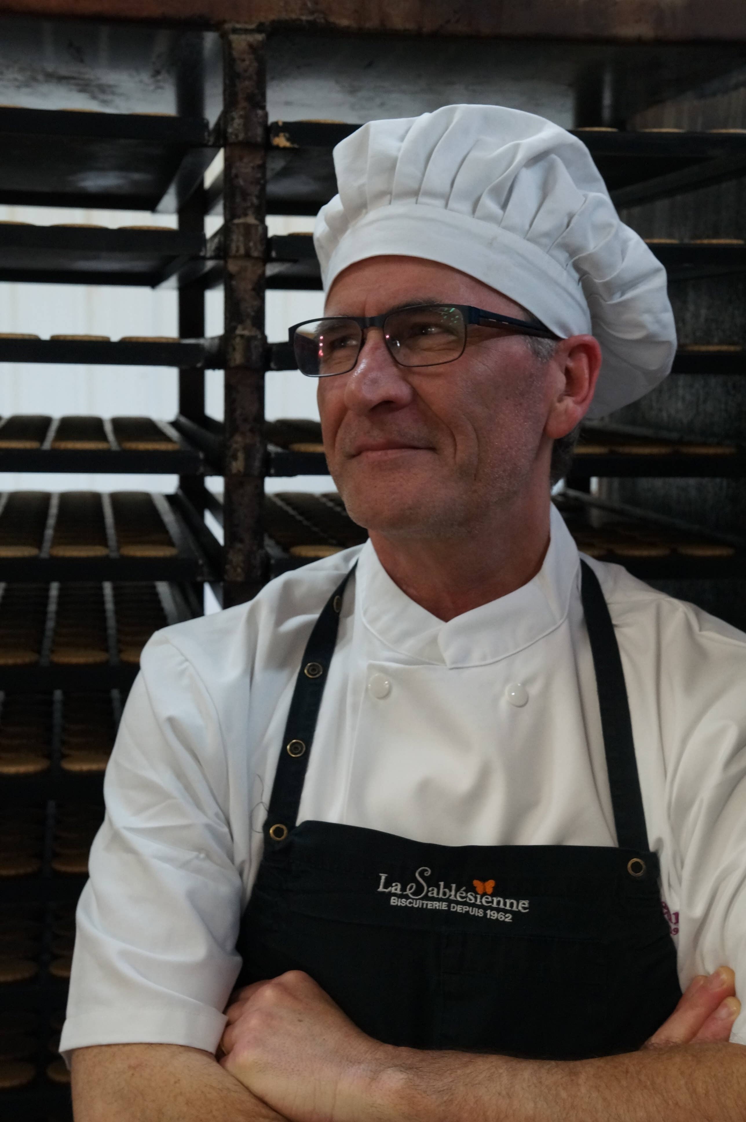 LA SABLESIENNE - Wholesale Cookie - All chocolate shortbread cookies - “Ciel de Paris” metal box3