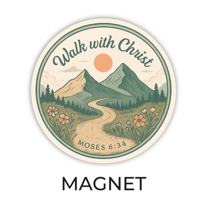 2026 Youth Theme Magnet, Walk with Me Magnet for wholesale by JasmineTreeDesign