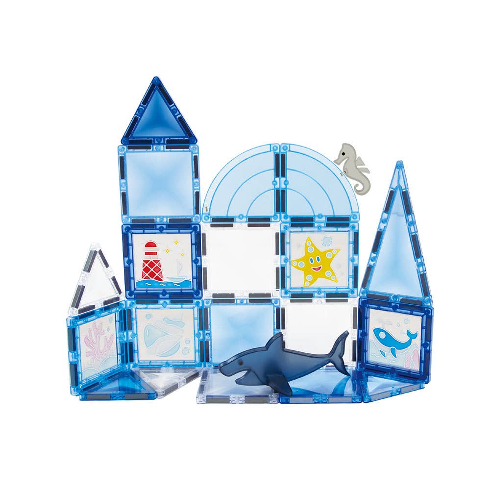 AJ Aguiar - Wholesale Toy Set - Kids - Magnetic Game The Ocean 40 Pcs With 6 Markers14