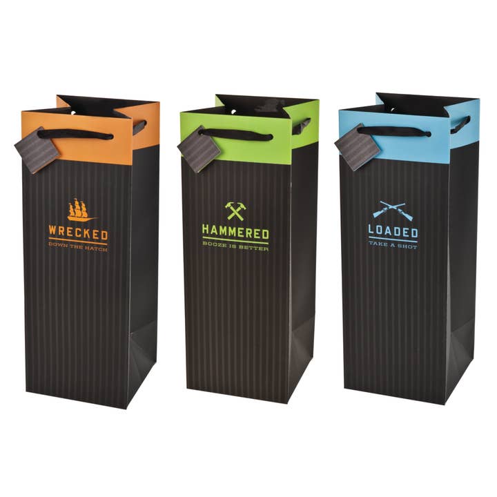 Drinking Icon Wine Bags Single Bottle for wholesale by Cakewalk