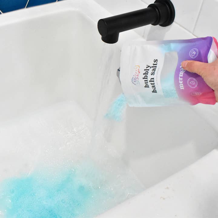 Small Batch Soaps - Wholesale Bath Salts - Mermaid Bubbly Bath Salts3