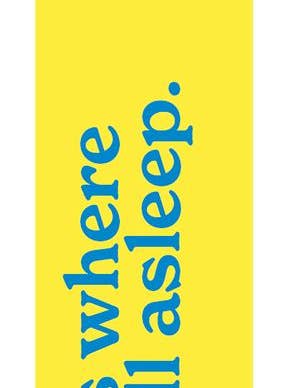 1 BOOKMARK WHERE FELL ASLEEP MINT for wholesale by Notes & Queries, Inc.