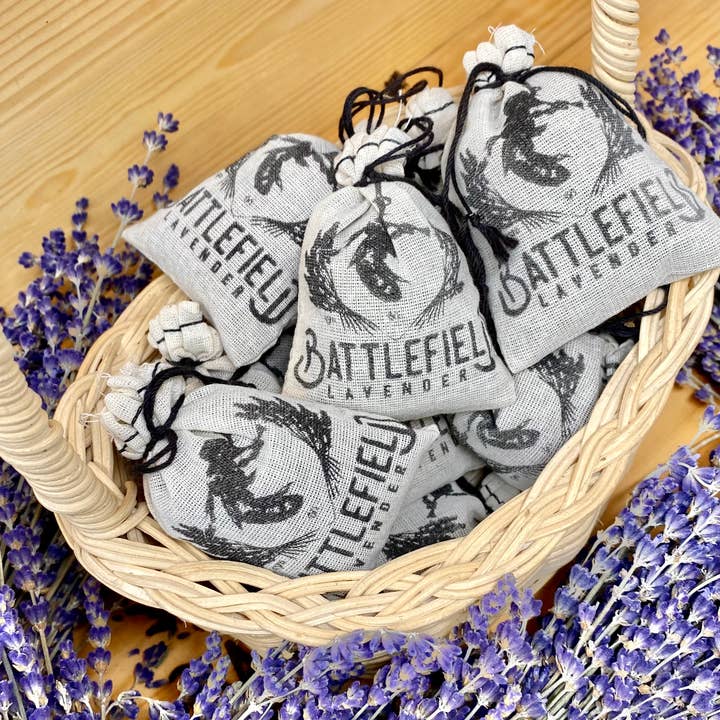 Battlefield Lavender - Wholesale Potpourri - Lavender Potpourri Sachet aromatherapy drawer car freshener2