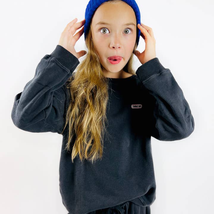 Sweatshirt met ronde hals voor wholesale door ich ni kids