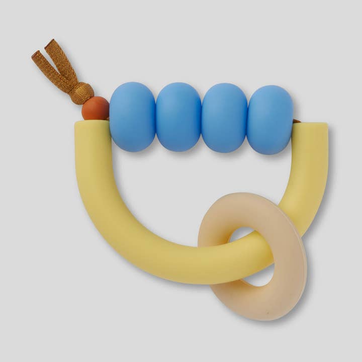 Bluebell Arch Ring Teether for wholesale by January Moon