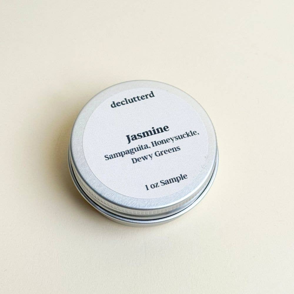 declutterd - Wholesale Travel Candles - Candle Tin Sample 1 oz Wood Wick Non Toxic Coconut Soy Wax13