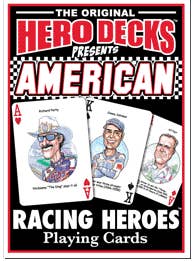 America Racing Heroes de jogar cartas para fãs da NAS por atacado de Midwest Novelty / Parody Productions