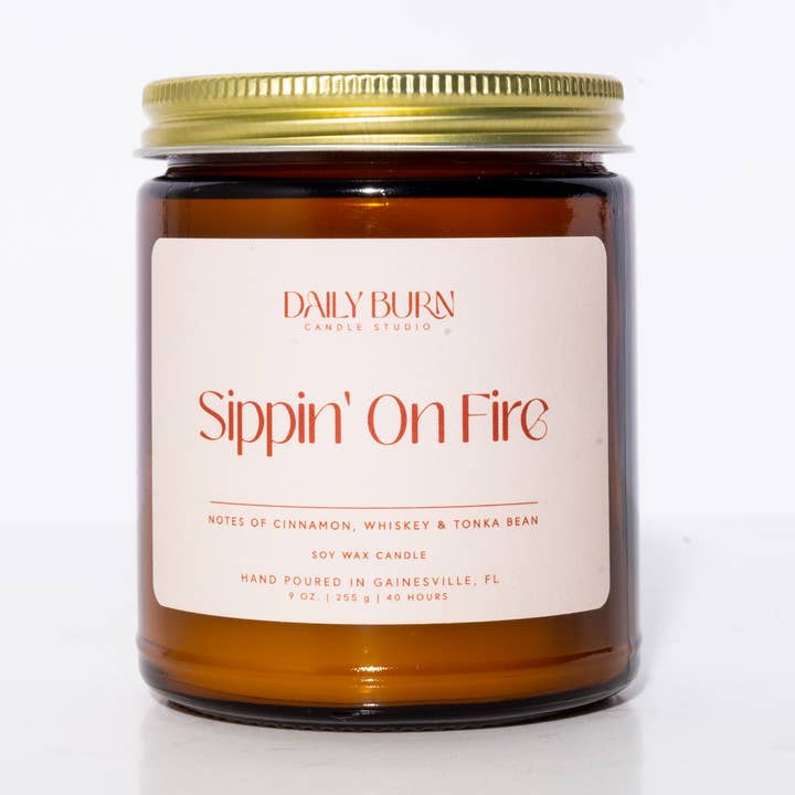 Daily Burn Candle Studio – wholesale Burkljus – Sippin 'On Fire ljus0