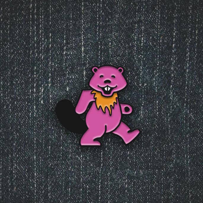 Half Hazard Press - Wholesale Lapel Pin/Button - Dancing Beaver Bundle2