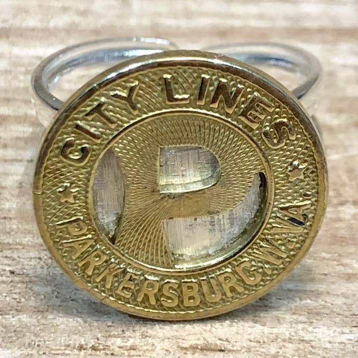 Lorraine Frances Jewelry - Wholesale Band/Stacked Ring - Vintage Token Sterling Ring0