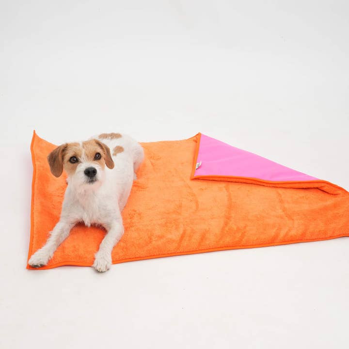 Travel Mat Picnic Travel Mat Pink Orange for wholesale by DOGS in the CITY®