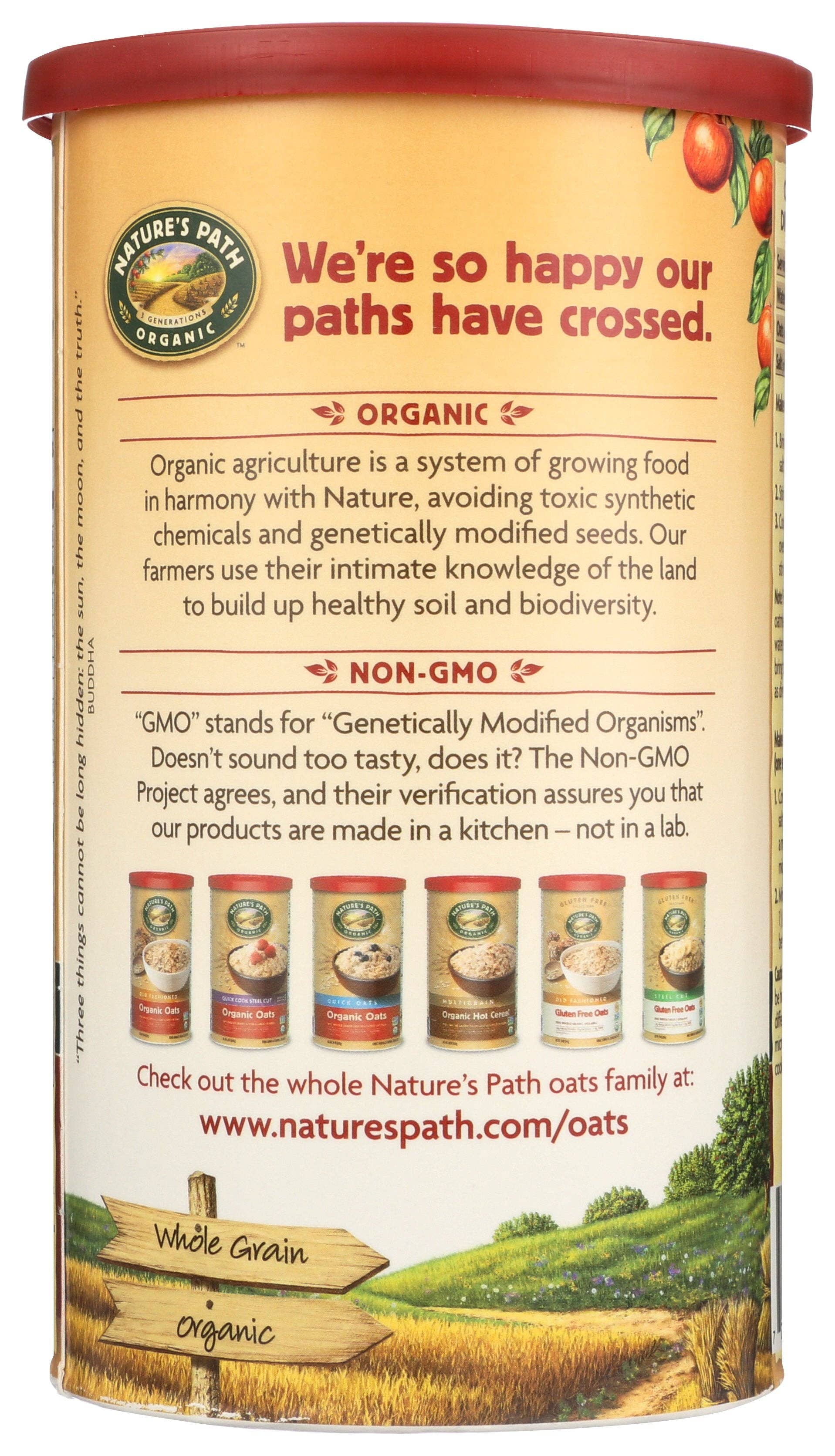 Everyday Supply Co - Wholesale Oats - NATURES PATH OATMEAL QUICK ORG - Case of 61