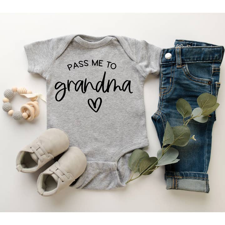 Gib mich an Grandma Onesie® weiter für den Großhandel von ZZ Threadz