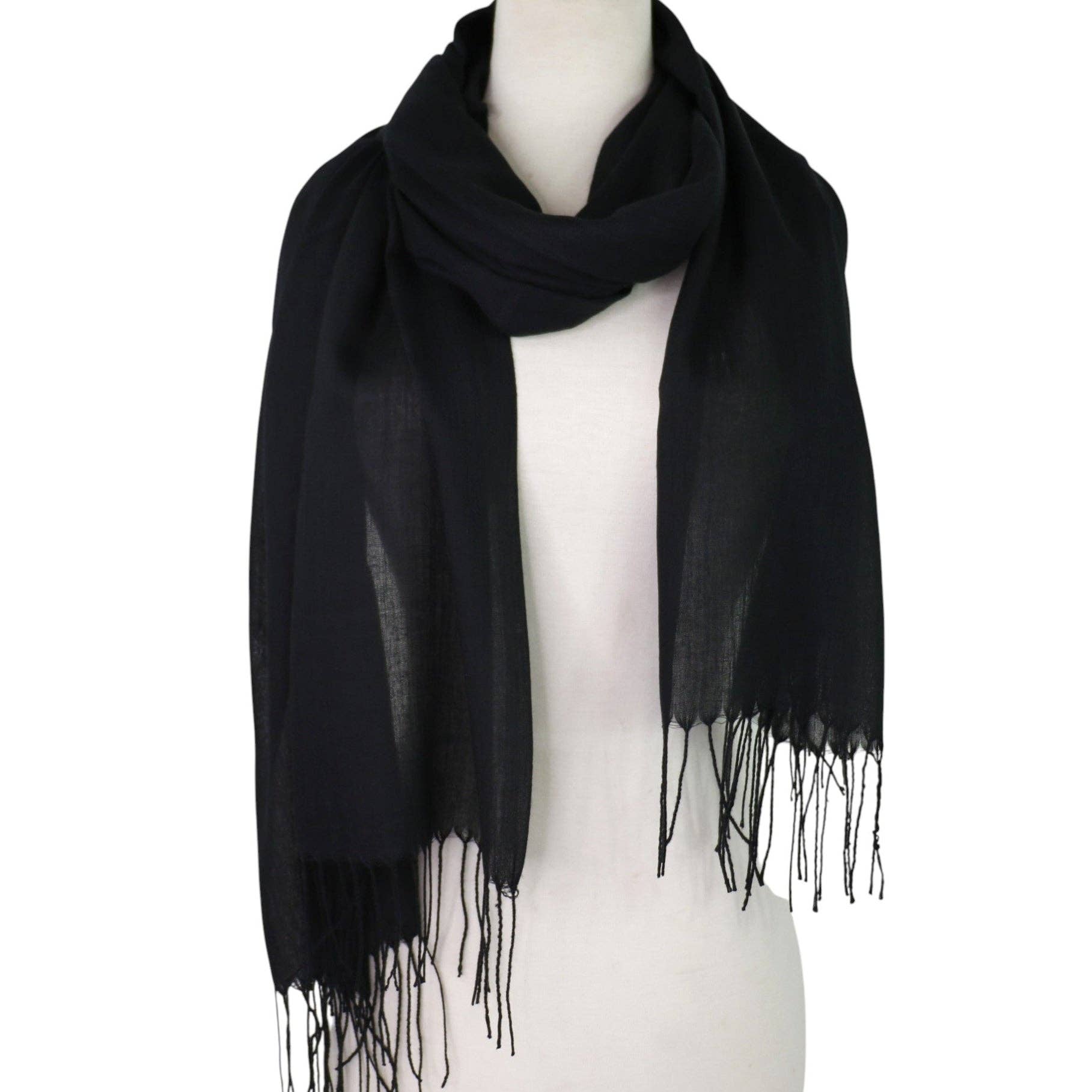 TAPA fashion - Vendita all'ingrosso Sciarpa - Donna - Sciarpe in Viscosa Semplice VP1211A (12PC)3