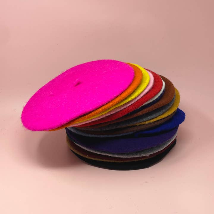 Rainbow Unicorn Birthday Surprise - Wholesale Beret – Women's - French Beret Classic Timeless and Chic1