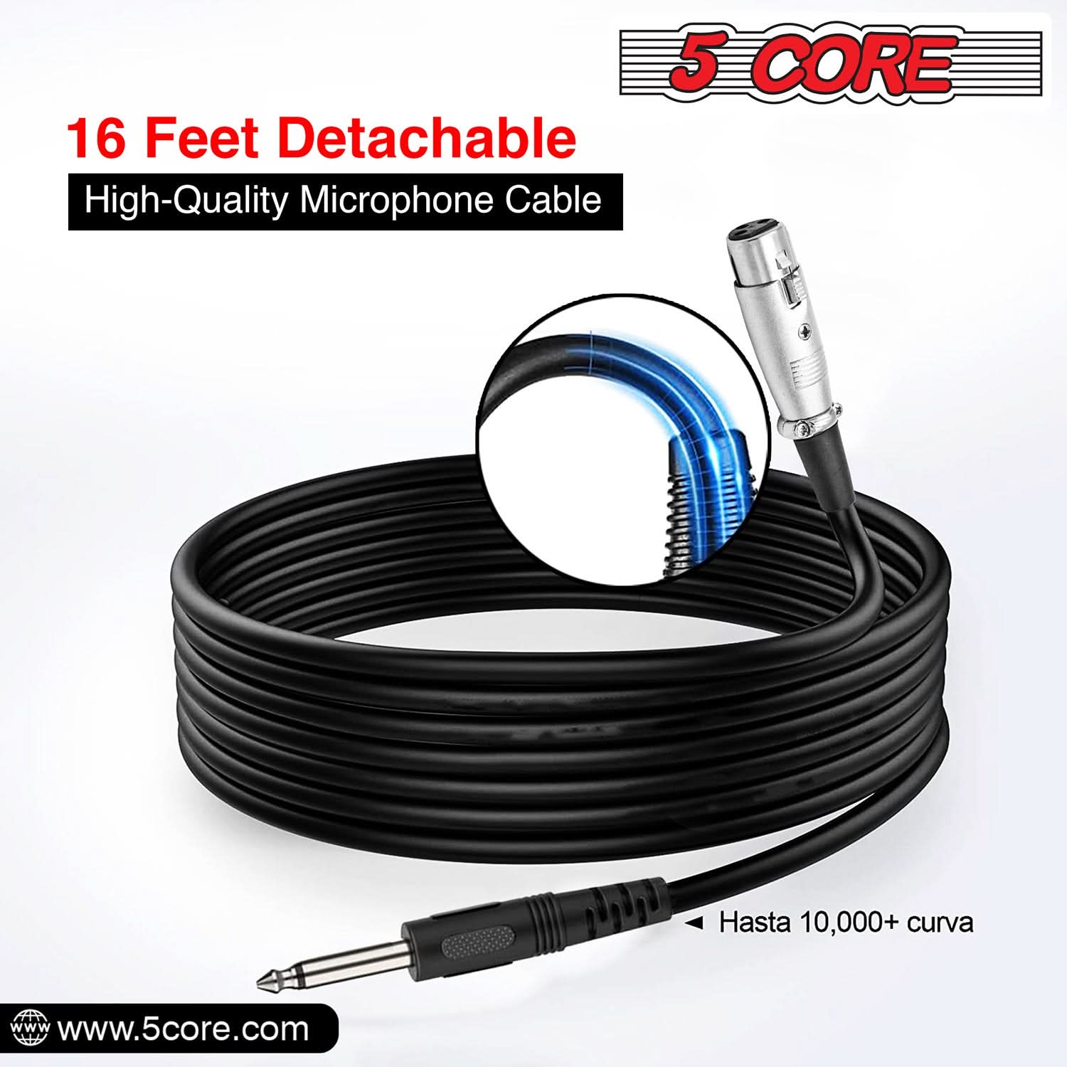 K Cube Inc - Wholesale Musical Instrument - 5Core Dynamic Wired Microphone Mic Singing Handheld Mics1