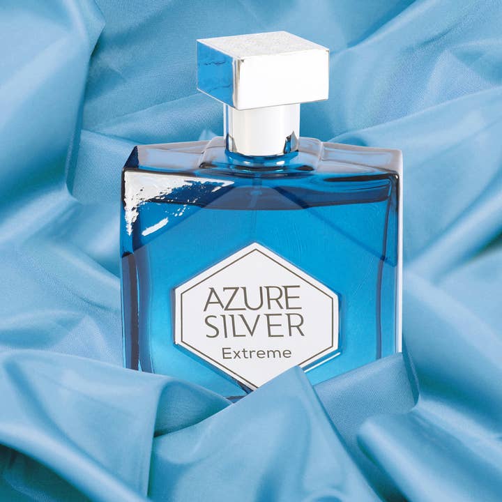 MYS Wholesale Inc - Wholesale Cologne Spray - Azure Silver Extreme Spray Cologne Eau De Toilette For Men