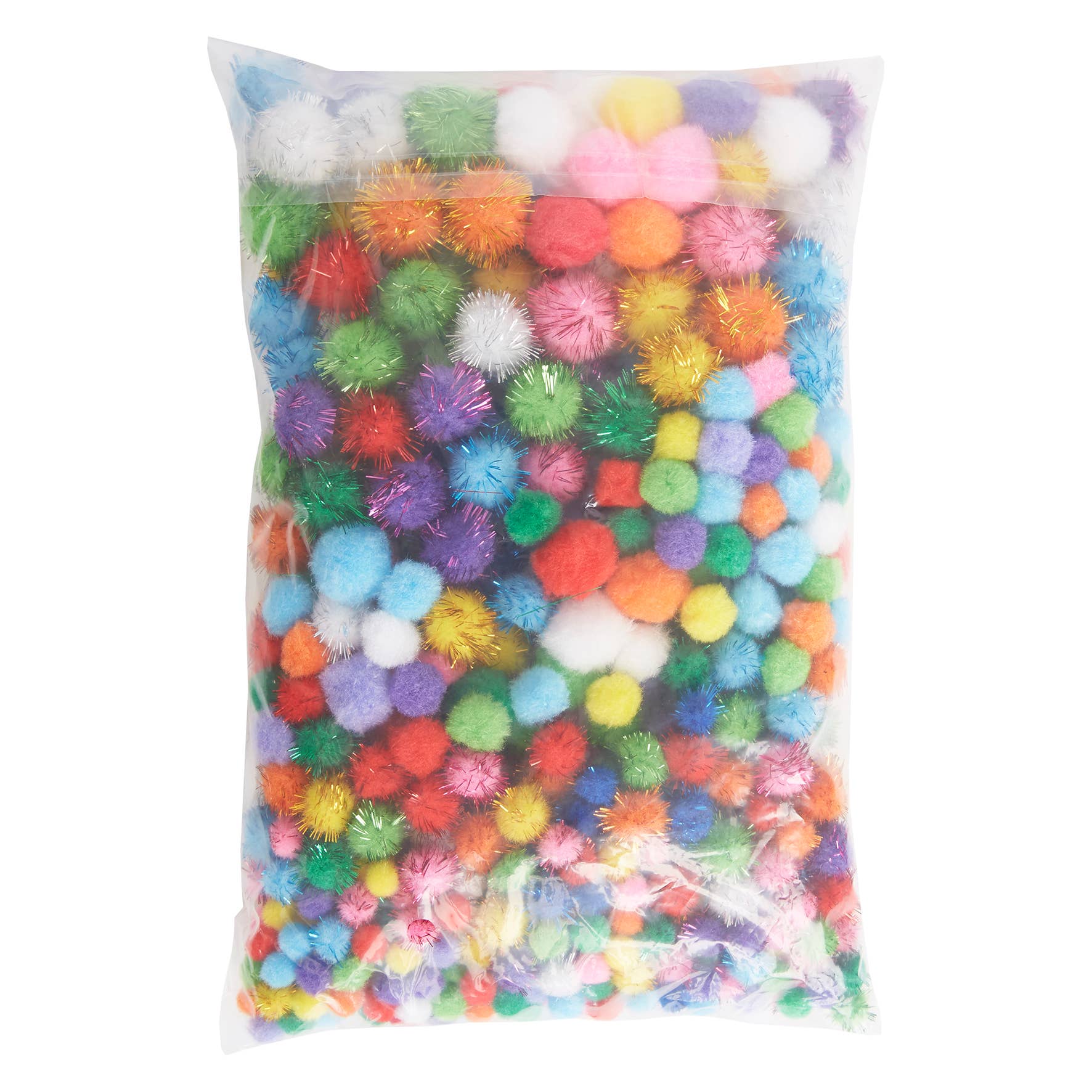 West Design Products UK – wholesale Craft supplies – Craft Planet Pom Poms Pack of 550 Standard, Metallic Colours1