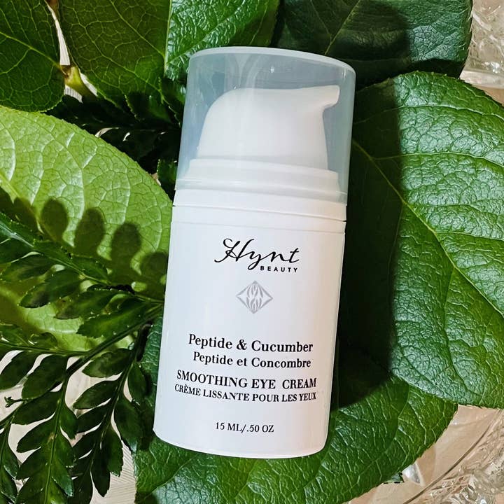 Crème lissante pour les yeux au peptide et concombre pour la vente par Hynt Beauty