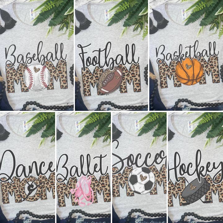 Sport Mom (You Pick) T-shirt for wholesale by Duck Creations Wholesale