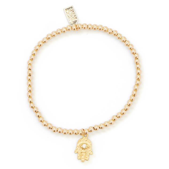Pulseira Hamsa Bubble por atacado de Lucky Star Jewels