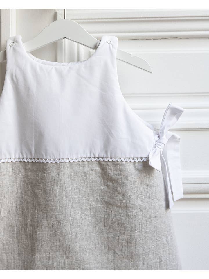 Noa de Cajou - Wholesale Jumpsuit - Baby - Sleeping bag - Beige linen