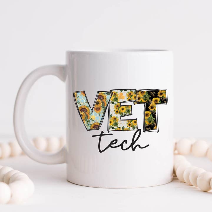 Caneca de café da tecnologia veterinária, caneca do presente do veterinário por atacado de Hm Mugs