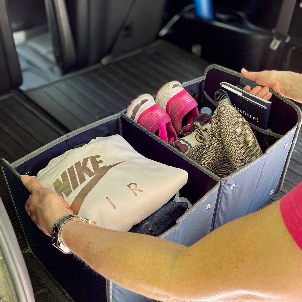 meori Inc - Wholesale Grocery/Shopping Bag - X-Large Trunk Organizer and Grocery Box15