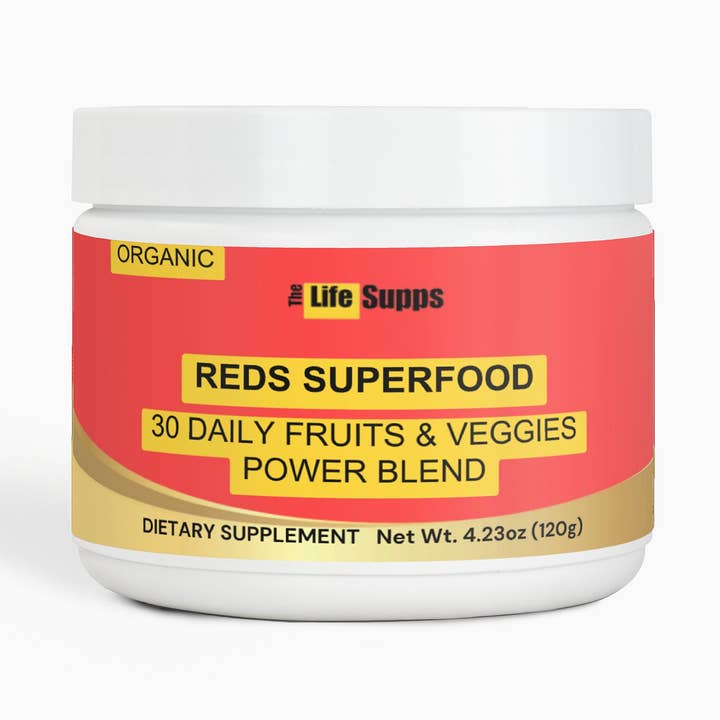 Reds Powder Supplement — antioxidantienreiche Mischung für die tägliche Gesundheit (120 g) für den Großhandel von theLifeSupps.com