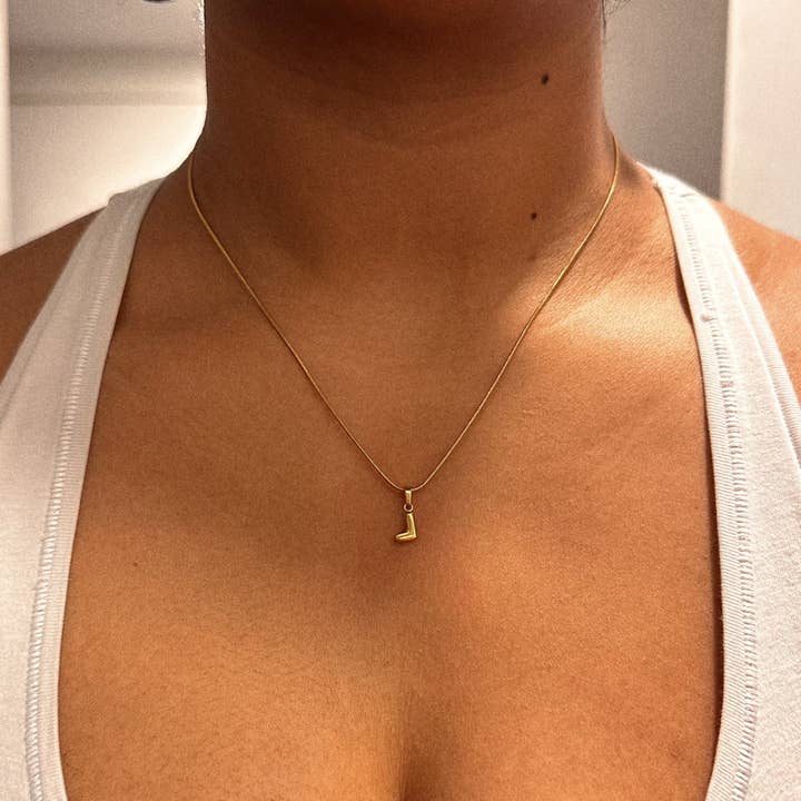 Lis the Label - Wholesale Individual Charm/Pendant - (CUSTOM ORDER) Initial Pendant ONLY4