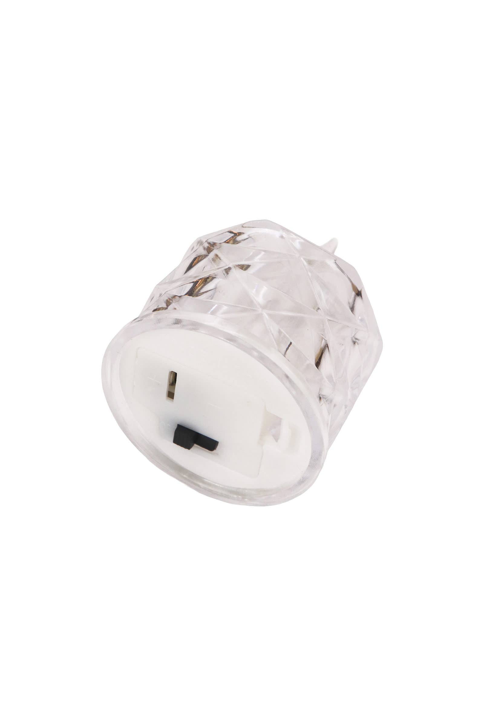 WARM WHITE Crystal Cut Flameless Led Candle Tealight - 24 Pcs for wholesale on Faire5