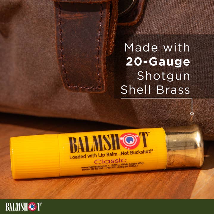 BALMSHOT Lip Balm - Wholesale Lip Balm - Classic Beeswax Lip Balm