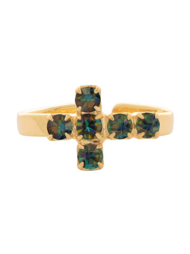 Carly Cross Båndring - RGE1BGVO for engroshandel hos Sorrelli