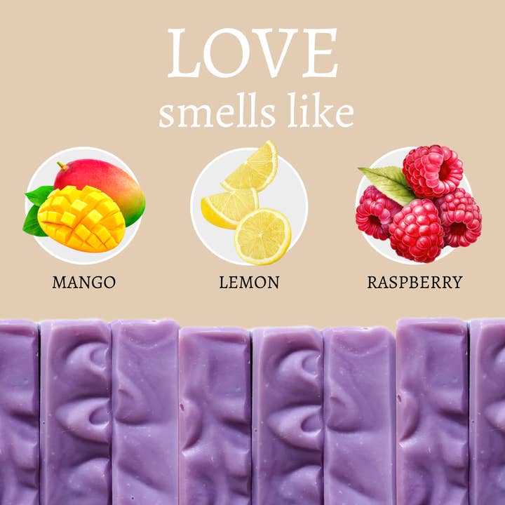 Center Street Soap Co - Wholesale Bar Soap - Love Rainbow Pride Handmade Bar Soap - 4oz1