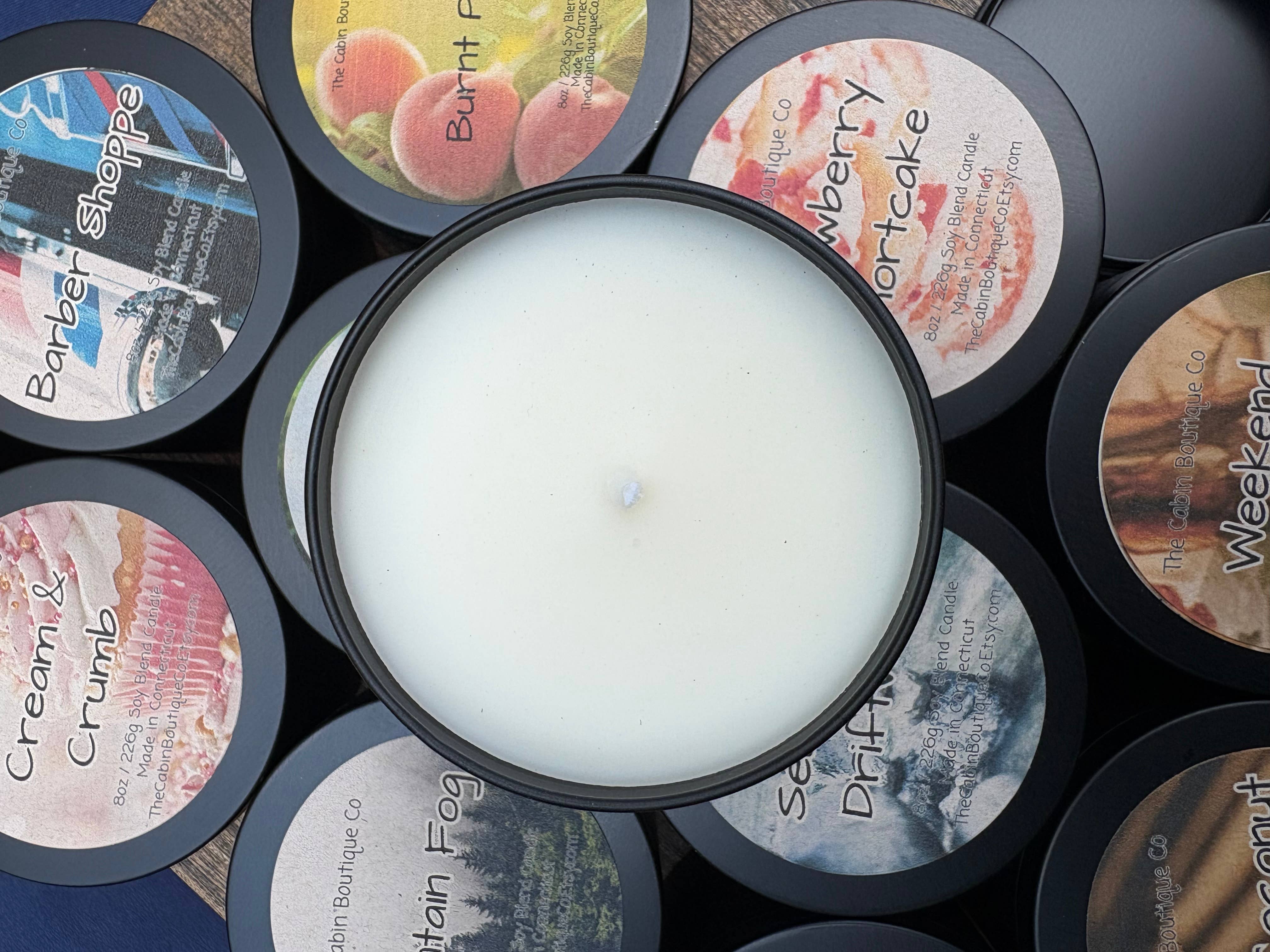 The Cabin Boutique Co - Wholesale Jar/Filled Candle - Cozy Homestead Candle - Apple - Clove _ Amber4