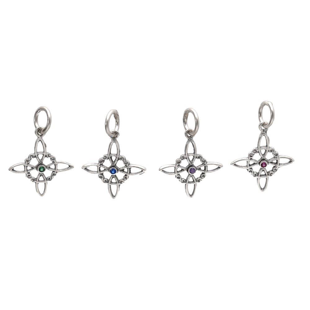 Vives de la Cortada S.L - Wholesale Individual Charm/Pendant - Small Witch's Knot Pendant in 925 Sterling Silver2