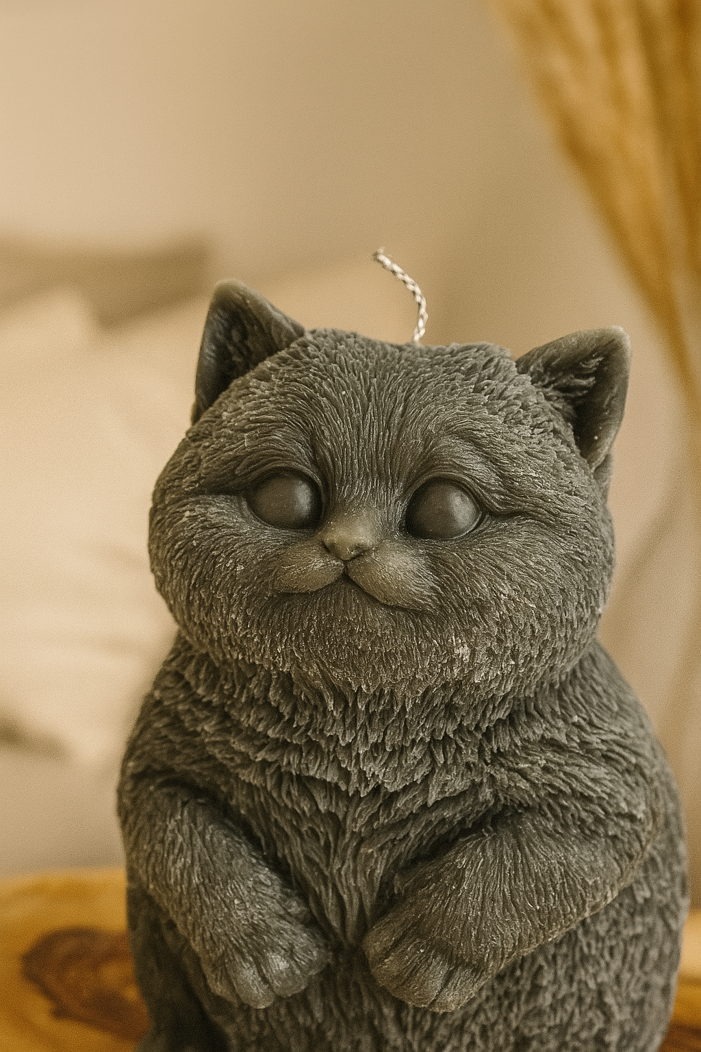 Aroma Therapy Candle - Wholesale Novelty Candle - Large Chubby Cat Soy Candle0