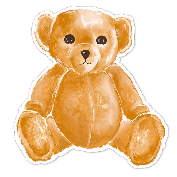 Maddon and Co - Vente Autocollant - Autocollant en vinyle ours en peluche