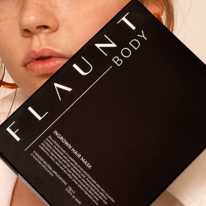 Ingegroeide haarmasker | Box Set voor wholesale door FLAUNT BODY