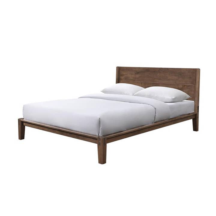 Style In Form - Wholesale Bed - Luna Wood Tool-Free Double Bed - Coffee6