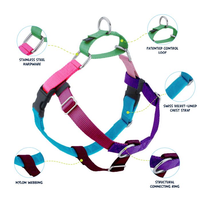 2 Hounds Design - Wholesale Pet Harness - Dog - Jellybean Sugar Freedom No-Pull Dog Harness Only1