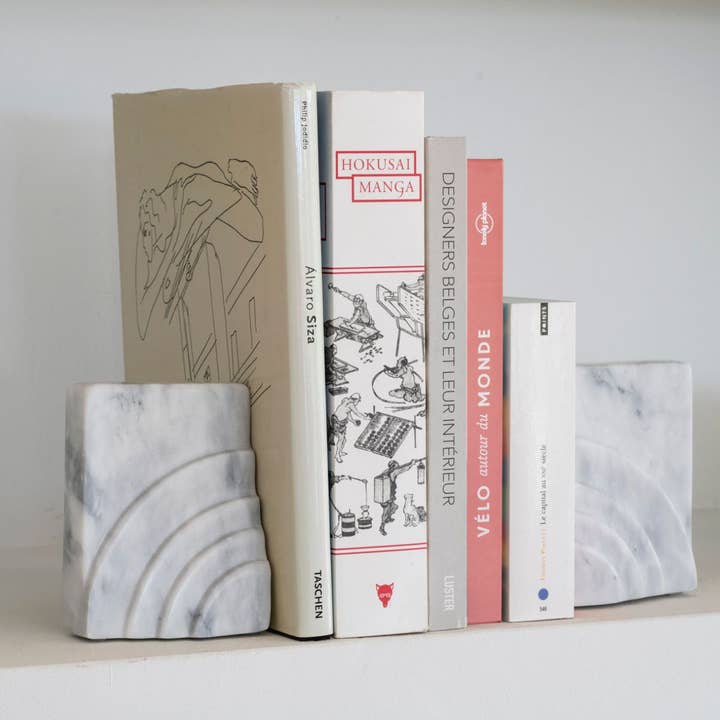 Marble bookend for wholesale by Andrea House