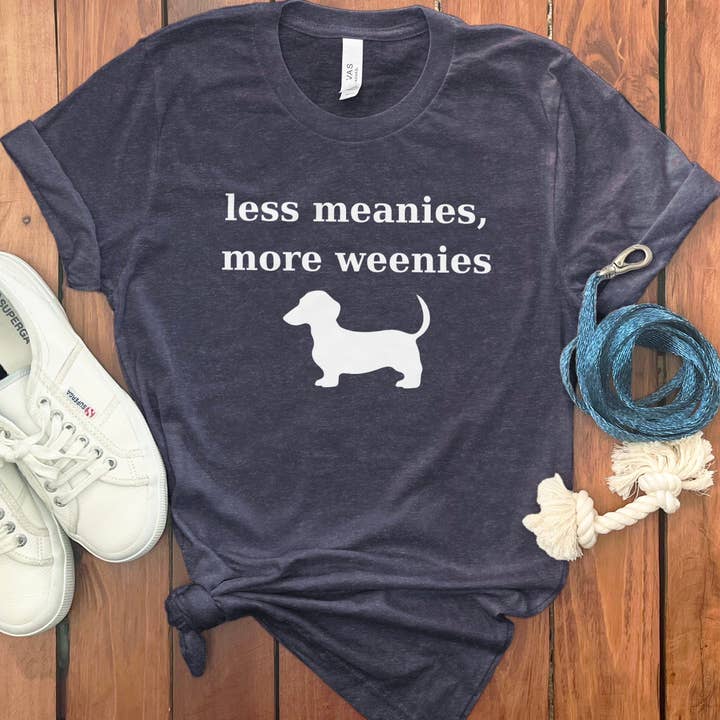 Puppy Jo - Wholesale Screen Printed T-Shirt - Women's - LESS MEANIES T-SHIRT