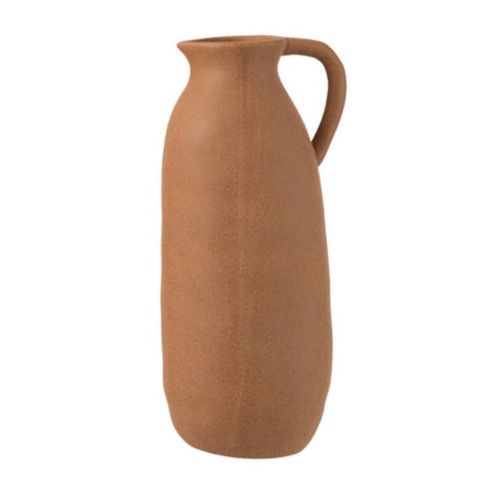 Vase Jug WARLY | ceramic - terracotta for wholesale by Treasure Hunt Amsterdam