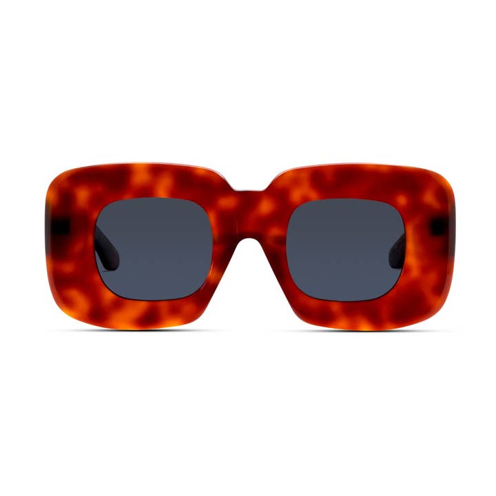 MOXLOX - Wholesale Sunglasses - Unisex - Life of the Party - Cognac/Grey0