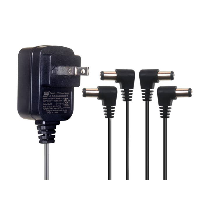 Adaptador UL DC 4.5V 800mA con 4 tomas de salida para venta al por mayor de Top Treasures