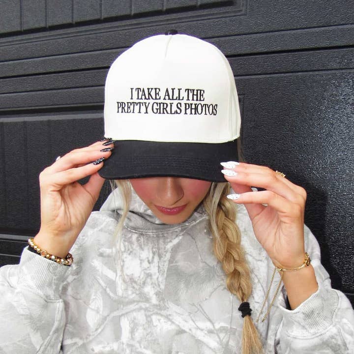 I take all the pretty girls photos - Trucker Hat for wholesale by Coco & Rho