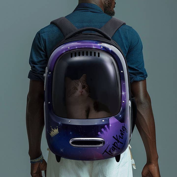 Breezy 2 Cat Carrier - Sterling TrapKing Davis for wholesale by PETKIT